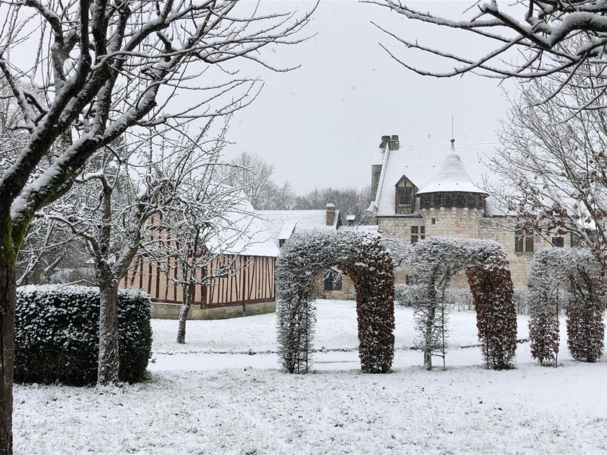 Manoir De L'Aumonerie Villa Saint-Martin-de-Boscherville Exteriör bild