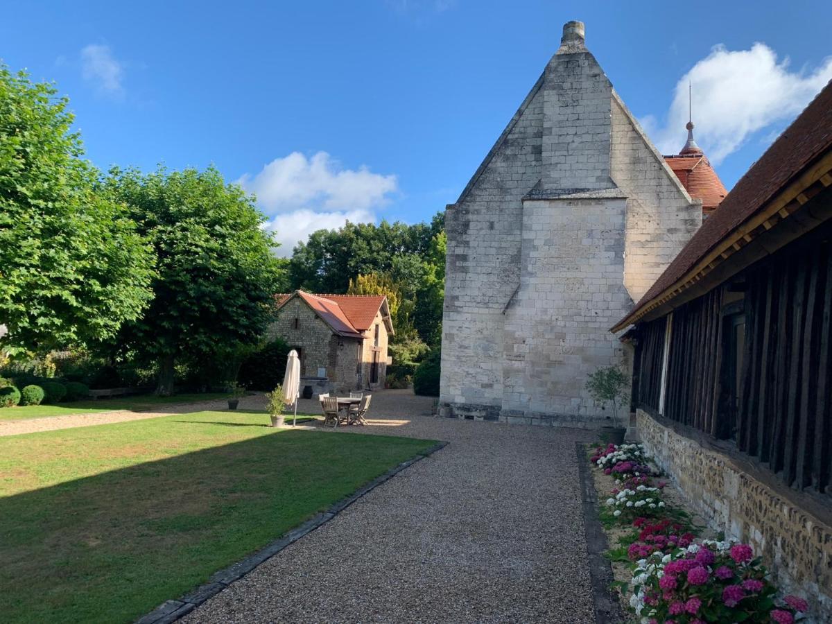 Manoir De L'Aumonerie Villa Saint-Martin-de-Boscherville Exteriör bild