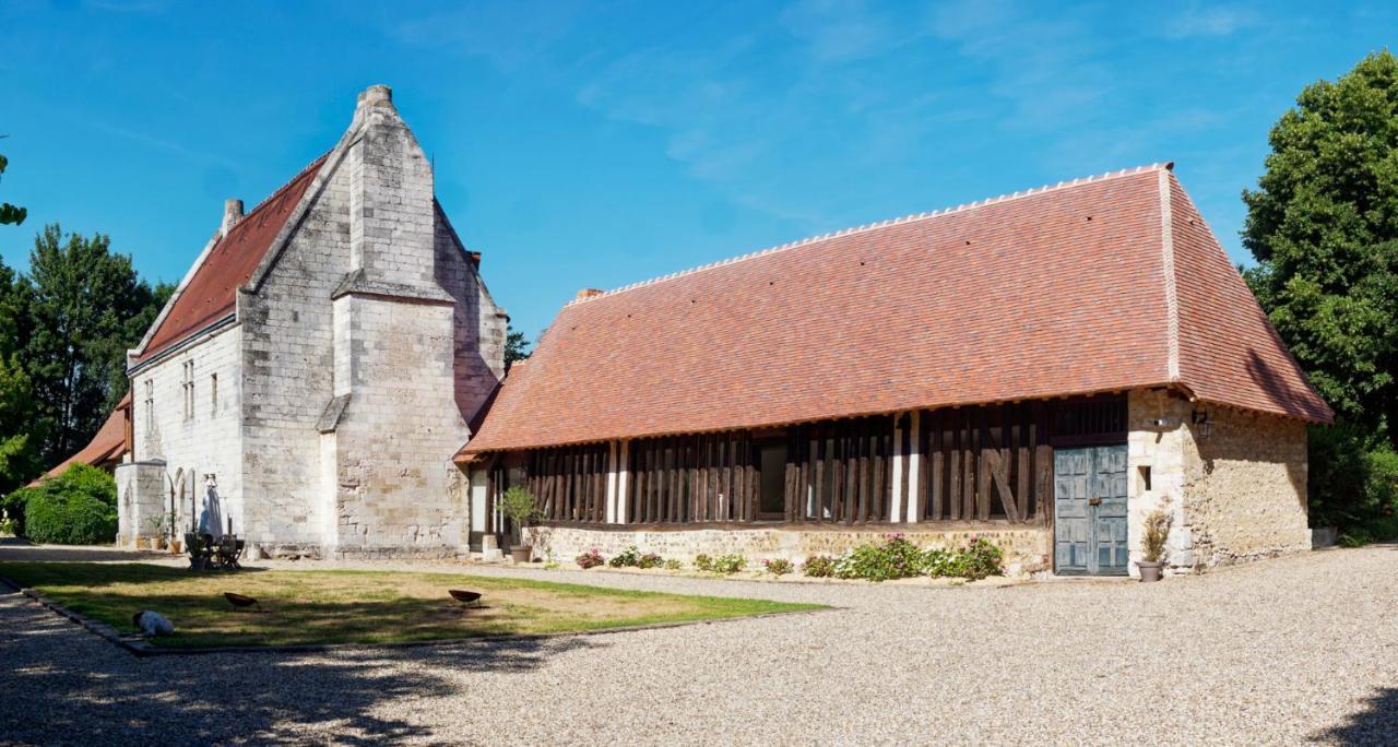 Manoir De L'Aumonerie Villa Saint-Martin-de-Boscherville Exteriör bild